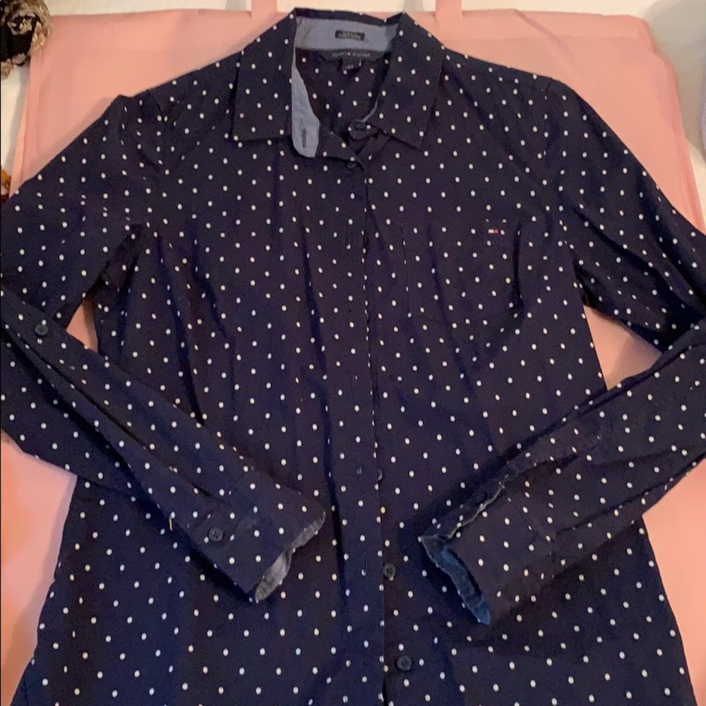 Polka dot top